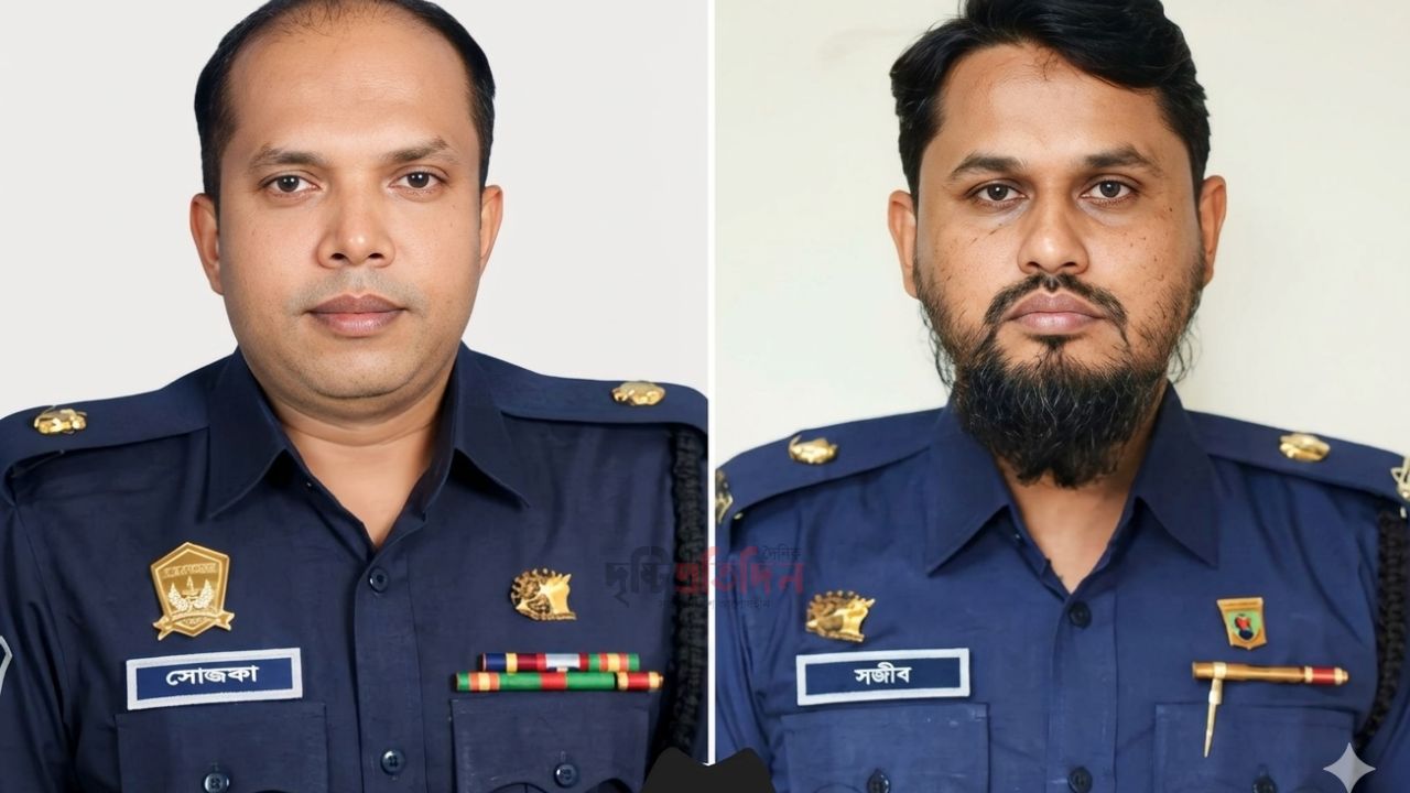 বগুড়ায় দুই অতিরিক্ত পুলিশ সুপারের বদলি